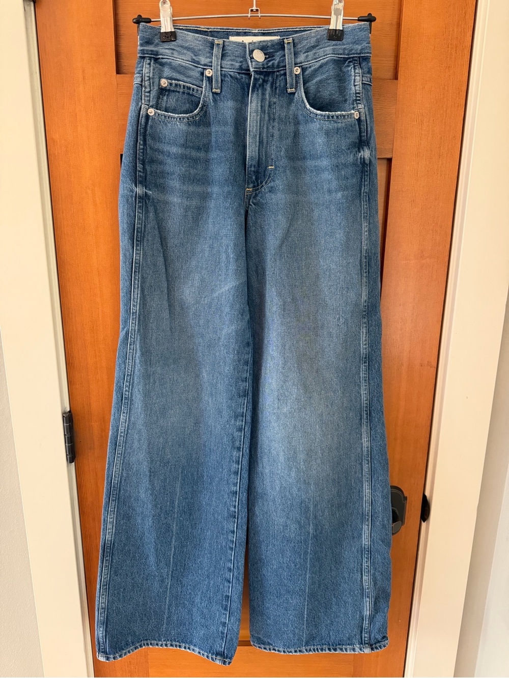 Amo Frida Wide Leg High-Rise Women’s Jeans in Blue EUC